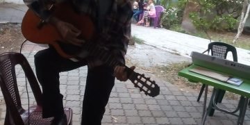 الفنان مصعب فاضل في بيت الياسمين