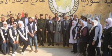 محافظ دير الزور يفتتح مركز الامل الطبي لعلاج مرضى السرطان