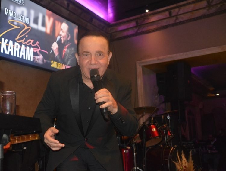 سيد الطرب الياس كرم في ليلة تاريخية من الفن والطرب الأصيل في أجمل حفلات مدينة لوس أنجلوس