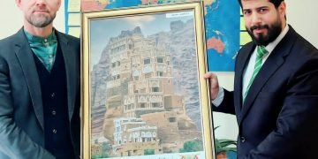 الوزير المفوض رضوان الحيمي يلتقي نظيره  البرازيلي انيل دتُرا