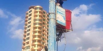 تركيب إنارة كهرضوئية في طرطوس بمبادرة أهلية بالتعاون مع مديرية أوقاف طرطوس