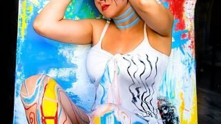 أنا اللون والفرشاة