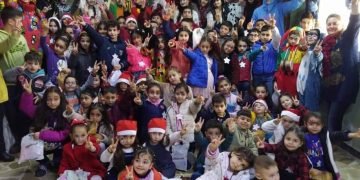 احتفالية عيد الميلاد بجمعية “أرسم حلمي الفنية” في اللاذقية