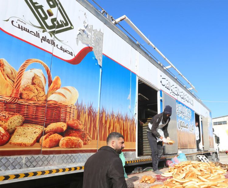 الحكومة السورية تخصص 8 مخازن لخلية الأزمة والإغاثة التابعة للعتبة الحسينية