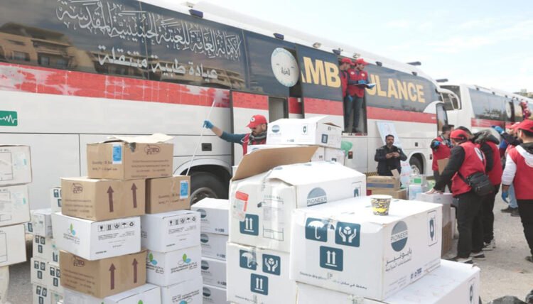 العتبة الحسينية تجهز مستشفى جبلة في محافظة اللاذقية بالمستلزمات الطبية والادوية الضرورية المسعفة للحياة