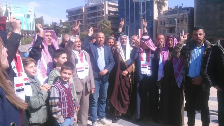 المطالبة بكسر الحصار الجائر والخانق ورفع العقوبات.. من حلب