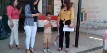 مراسم تسليم الجلاء في مدينة بانياس