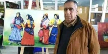 رحيل الفنان التشكيلي الفراتي محمد غناش