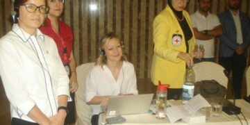 الطب الشرعي في سورية يقيم ورشة عمل بالتعاون من الصليب الاحمر الدولي حول الزلزال بحلب