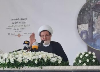 الشيخ البغدادي من بشتليدا: ندعو كلّ الطوائف لنبذ الفاسدين والمتآمرين