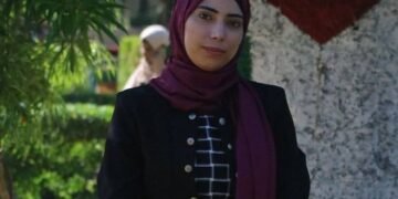 استشهاد الأديبة الفلسطينية الشابة هبة أبو ندى ضحية قصف غزة