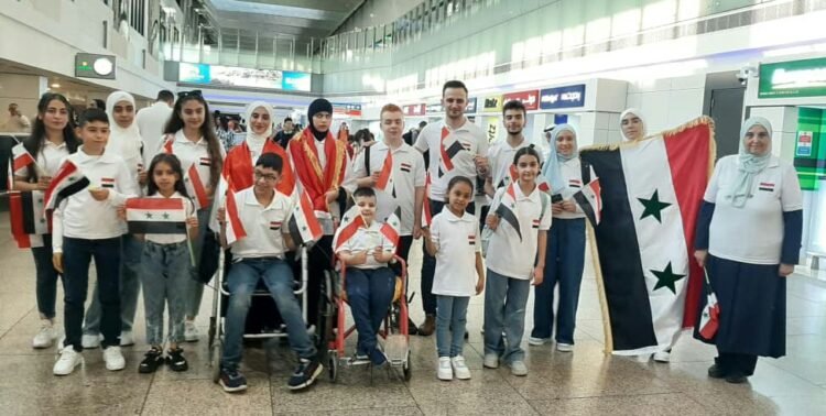 وفد سوري في مسابقة التحدي وصل الى الامارات..