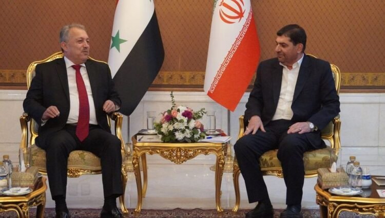 اجتماع موسع صباح اليوم برئاسة النائب الأول للرئيس الإيراني محمد مخبر ورئيس مجلس الوزراء المهندس حسين عرنوس