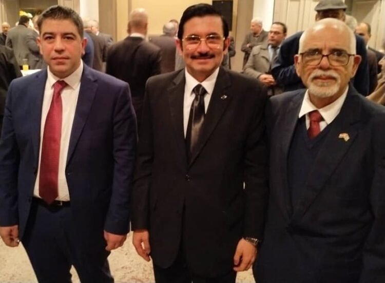 الدكتور  فراس رجوح ولقاءات مع عدد من السفراء   المعتمدين في سورية