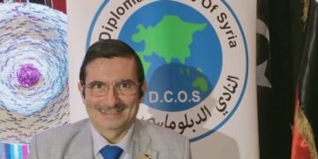 الدكتور فراس رجوح مشاركا في أنشطة النادي الديبلوماسي