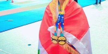 ميدالية ذهبية لسورية في بطولة الإمارات الدولية المفتوحة للكاراتيه.