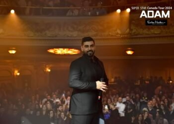 بتنظيم متعهد النجوم زافين جافريان :  الفنان اللبناني آدم يحيي سلسلة حفلات ناجحة في كندا