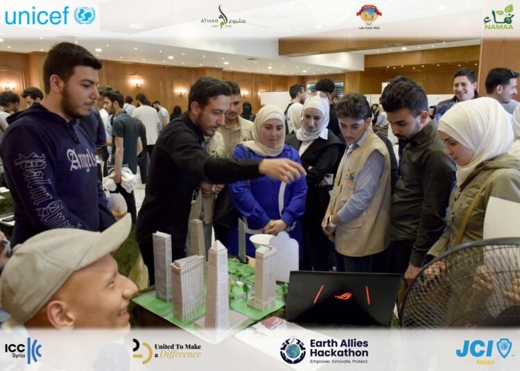 الغرفة الفتية الدولية حلب تطلق “هاكاثون حلفاء الأرض” لحلول تقنية تراعي البيئة