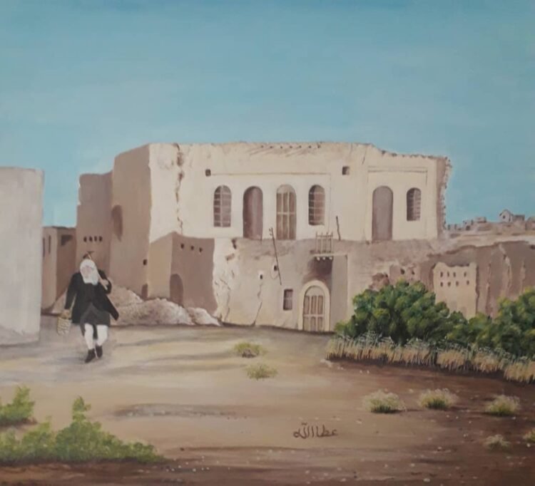 اوابد صدد تحكي تاريخها بريشة عطاالله عبداللطيف 