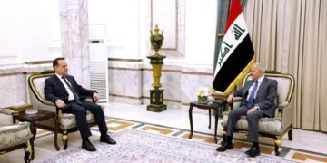 العراق- رئيس الجمهورية استقبل السفير اللبناني